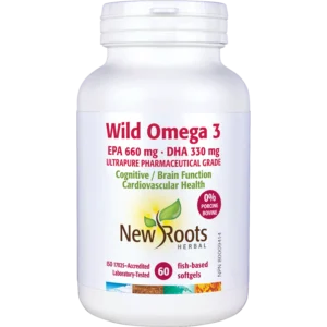 Wild Omega 3 EPA 660 mg DHA 330 mg 60 vcaps