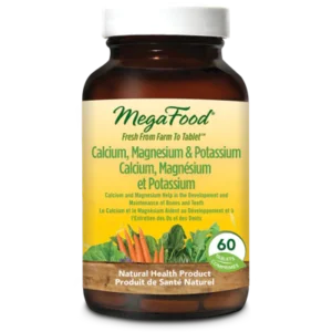 Calcium, Magnesium & Potassium  60 tabs